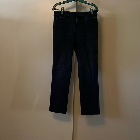 Dockers Ideal Fit Sz 4 Medium Cotton Poly Spandex taper down Jean chino pant - Picture 7 of 15